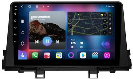 Магнитола для KIA Picanto 2017+ - FarCar BM795M на Android 13, QLED, ТОП процессор, 4Гб+32Гб, CarPlay, 4G SIM-слот