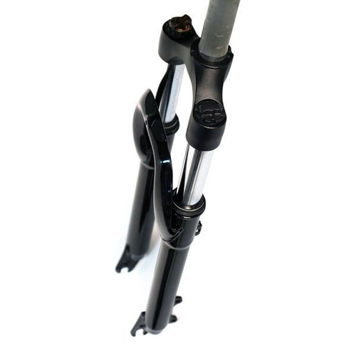 Вилка 26 EASING ES 245 AMS *1.1\8 ход 80мм,пружина,предварительное сжатие,стальная,черная,2,55кг