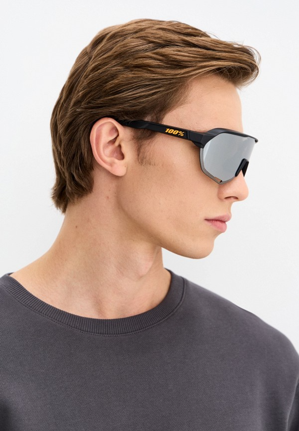 Спортивные очки 100% S2 / Brad Binder SE Black Silver Mirror Lens