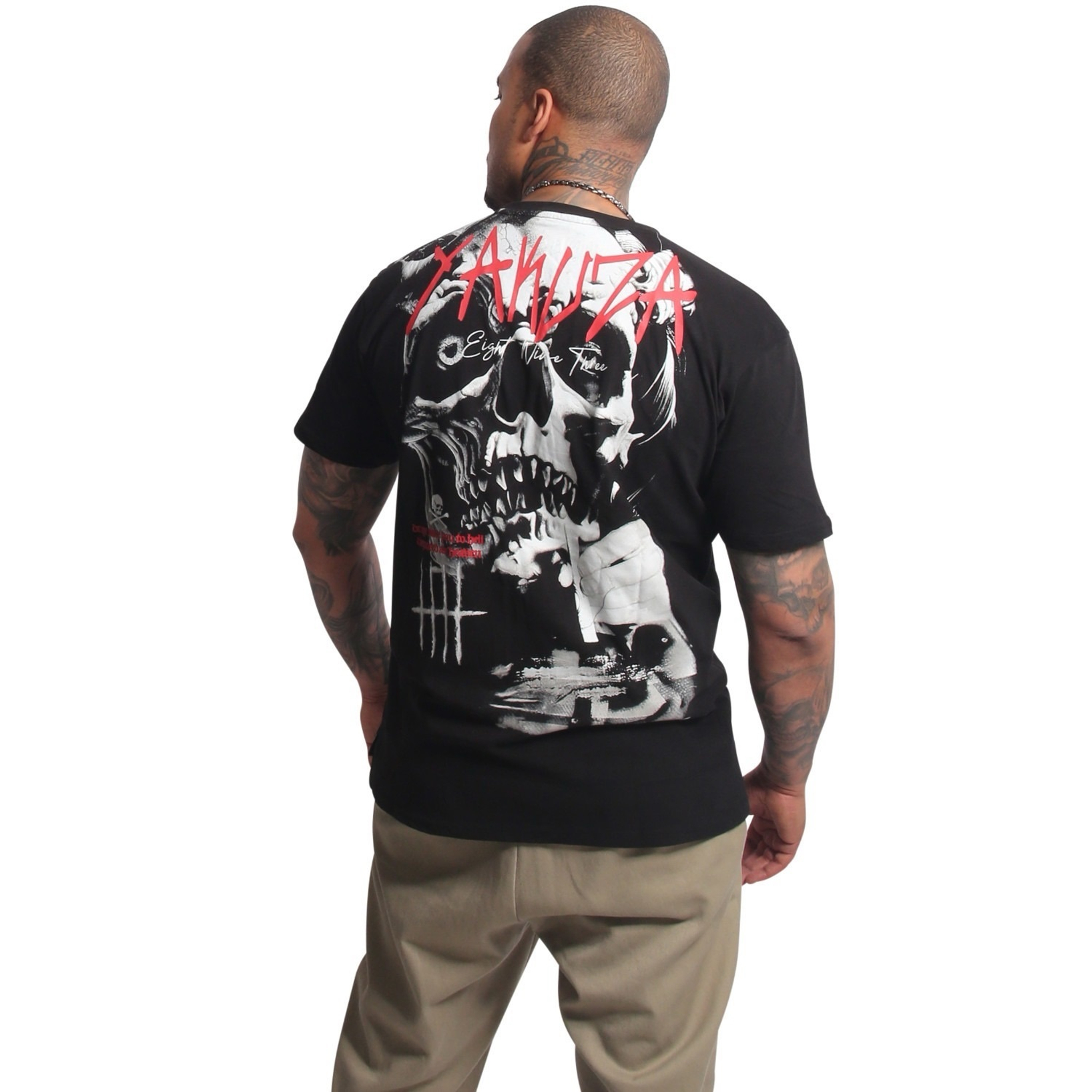 Футболка YAKUZA Disguised Regular T-Shirt Black