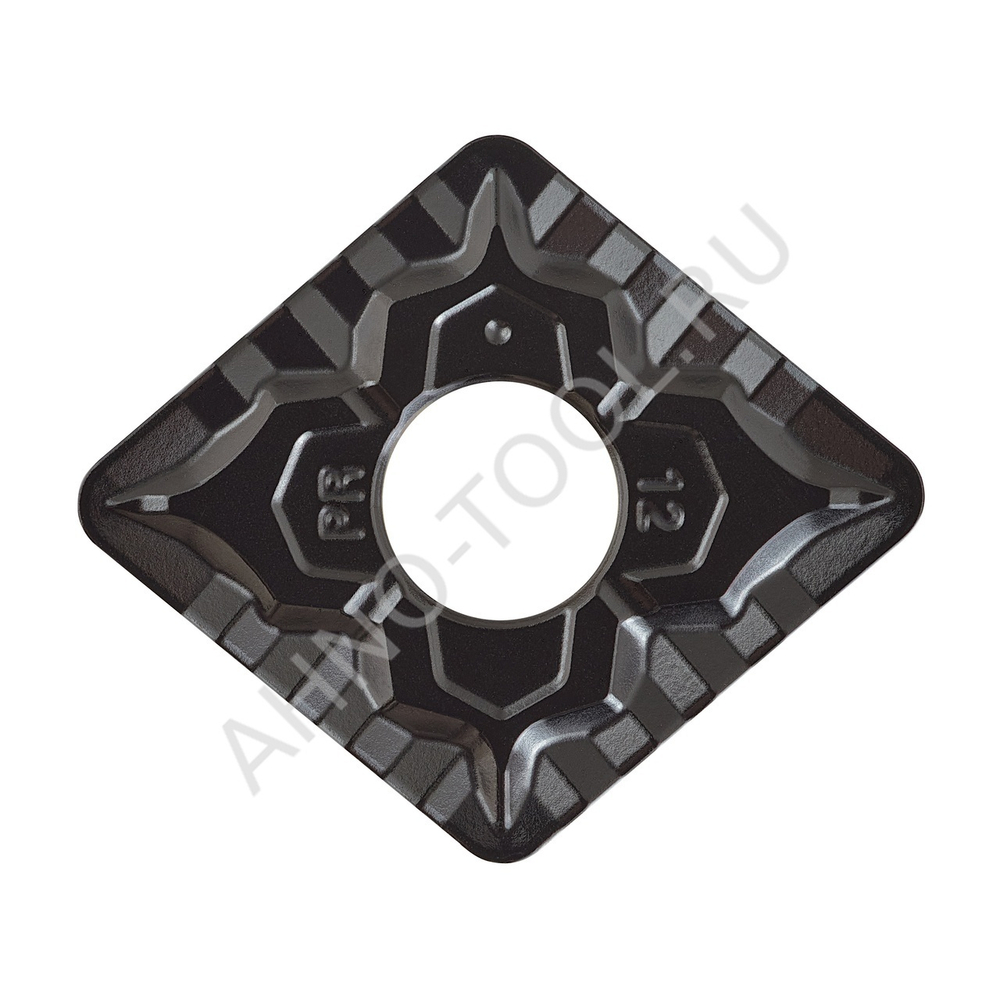 Пластина твердосплавная ISO CNMG120412-PSX ACP10E AHNO по стали, чистовая