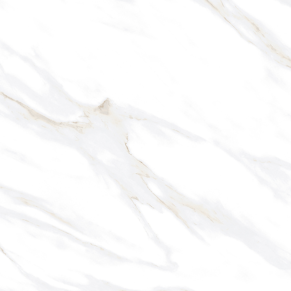 Calacatta Clarity Gold Керамогранит белый 80х80 Матовый