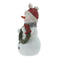 GAEM Фигурка декоративная "Снеговик", L8 W7,5 H15,5 см, 2в.