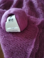 Пряжа Silk Mohair 25г, 212м, 75%кидмохер, 25%шёлк (цена за 1 шт)