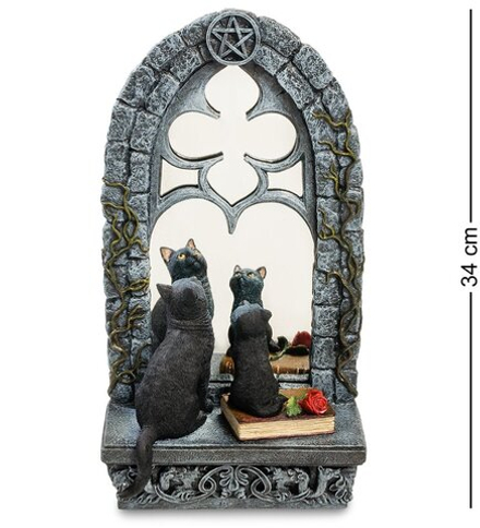 Veronese WS-885 Статуэтка «Кошка с котенком у зеркала»