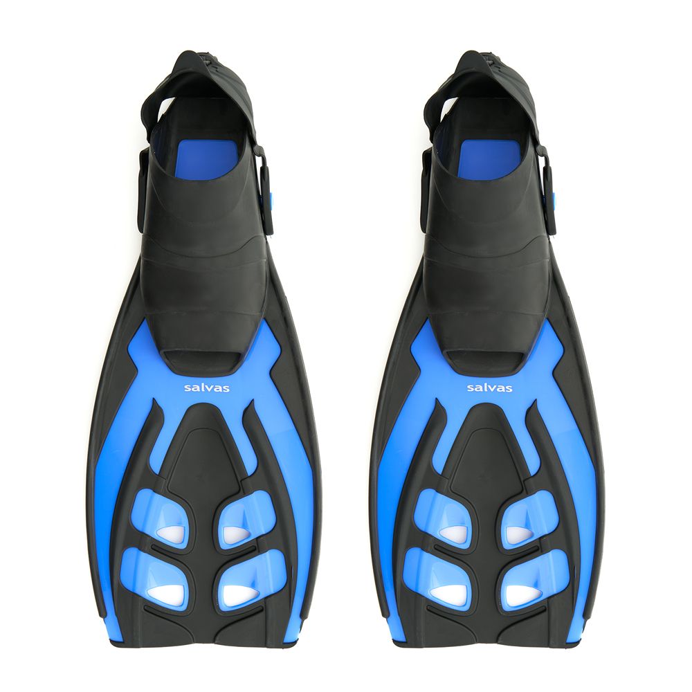 Ласты для плавания SALVAS Tonic Dive, BA190SMBBSTS, размер S/M, синие