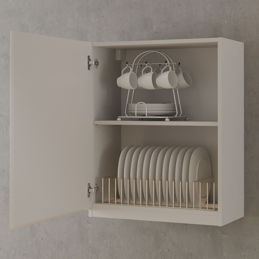 Кухня Севилья 180 см со столешницей (6 модулей), белый ЛДСП