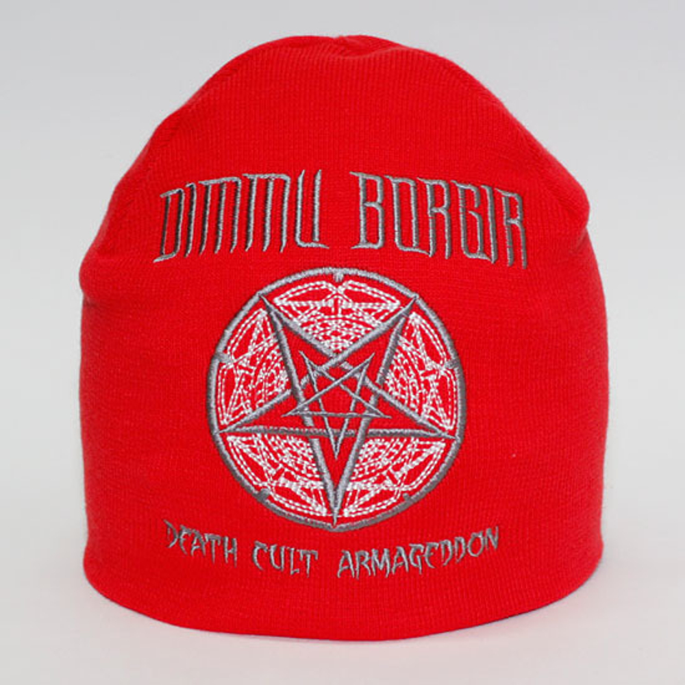 Шапка Dimmu Borgir красная