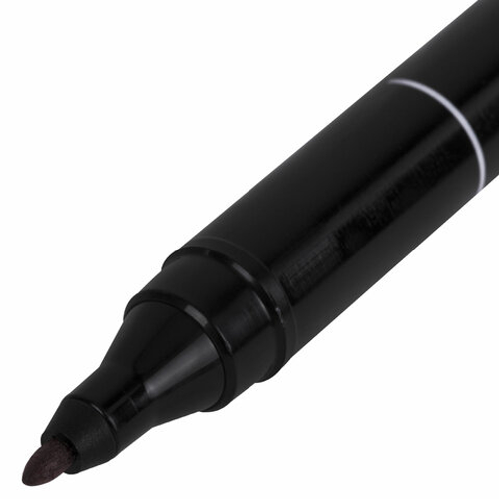Маркер перманентный CENTROPEN 2846, ЧЕРНЫЙ, тонкий наконечник, 1 мм