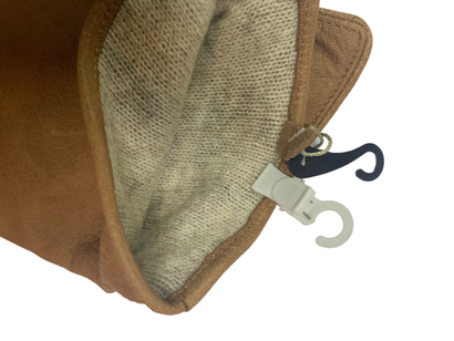 Перчатки. Мужские. Материал верха: Кожа оленя. Подклад: Трикотаж-шерсть. 5 шт в упаковке.