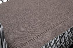 "Асти" лаунж-зона из искусственного ротанга на 4 персоны, цвет графит