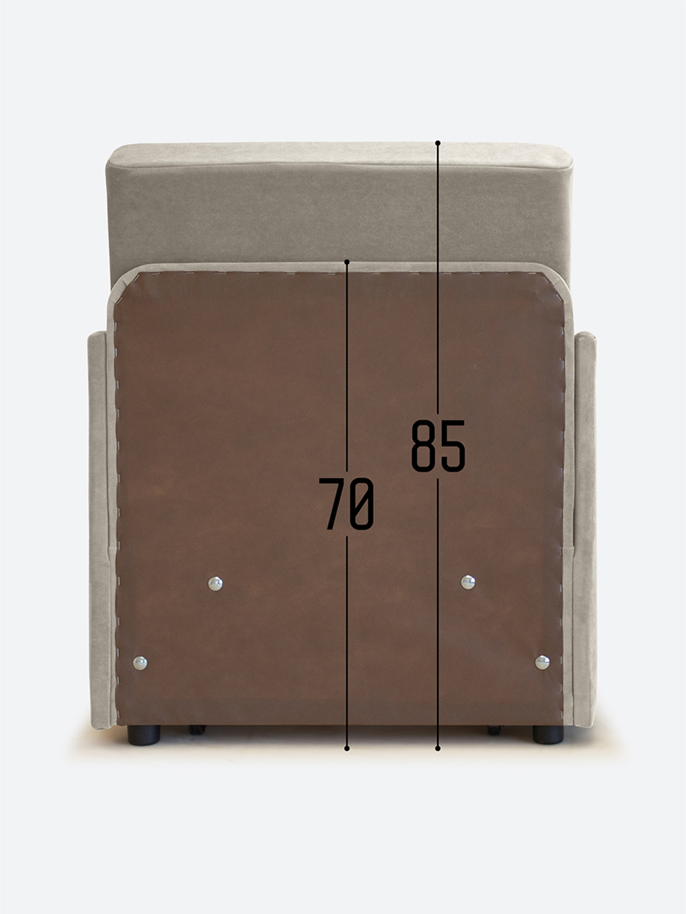 Кресло-кровать "Миник" с подлокотниками