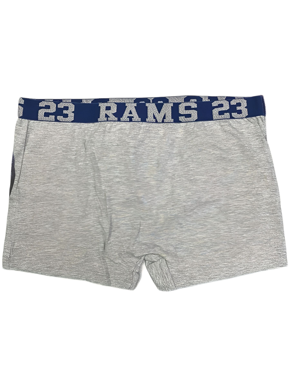 Мужские трусы боксеры серый меланж с принтом, хлопок L/50, Primal