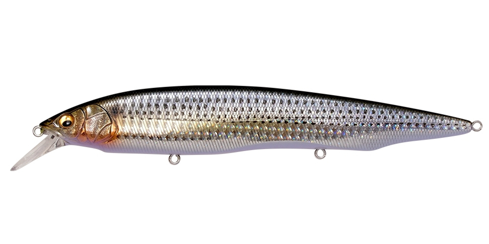 Воблер MEGABASS KANATA AYU 160F SW 30gr #GG Flashing Konoshiro