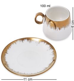 GAEM Art MUG-439 Набор из 6 чайных пар