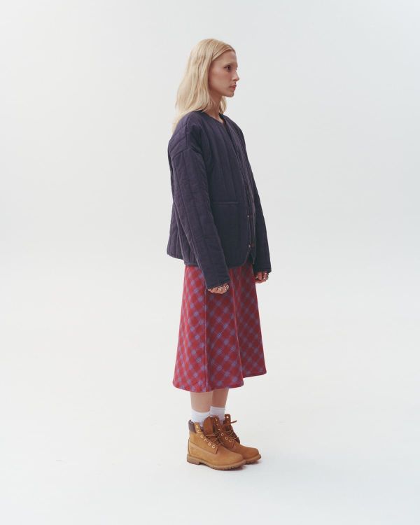 Куртка ватник Blue Depths синяя - фото 15