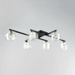 Citilux Вирта CL139165 Люстра потолочная Чёрная Матовая