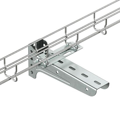 Держатель для проволочного лотка с основанием 50мм, нержавеющаясталь