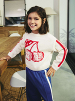 Джемпер для девочки Next E25-067, Кремовый