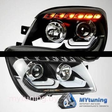 Передние фары Kia Sportage U type LDV2