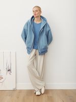 БОМБЕР-ОЛИМПИЙКА ВИНТАЖНЫЙ СИНИЙ