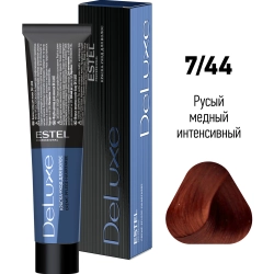 7/44 краска для волос, русый медный интенсивный / DELUXE 60 мл