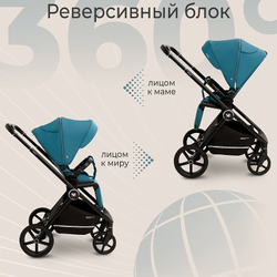 Детская коляска Sweet Baby Cupola New 2 в 1 Ocean Green