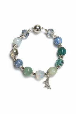 Браслет из бусин с магнитной застежкой