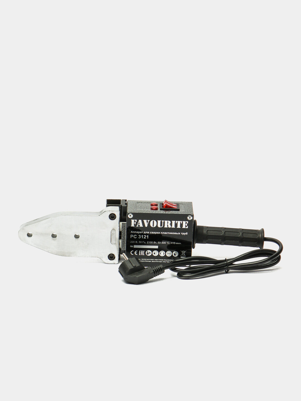 Аппарат для сварки пп труб FAVOURITE PC 3121  Вт 2100 (127113121)