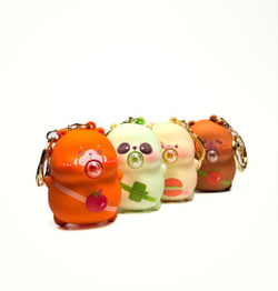 Брелоки "Зверюшки" 6 см оптом