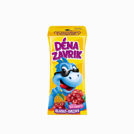 Сок Denazavrik детский Яблоко-вишня 0.2 л