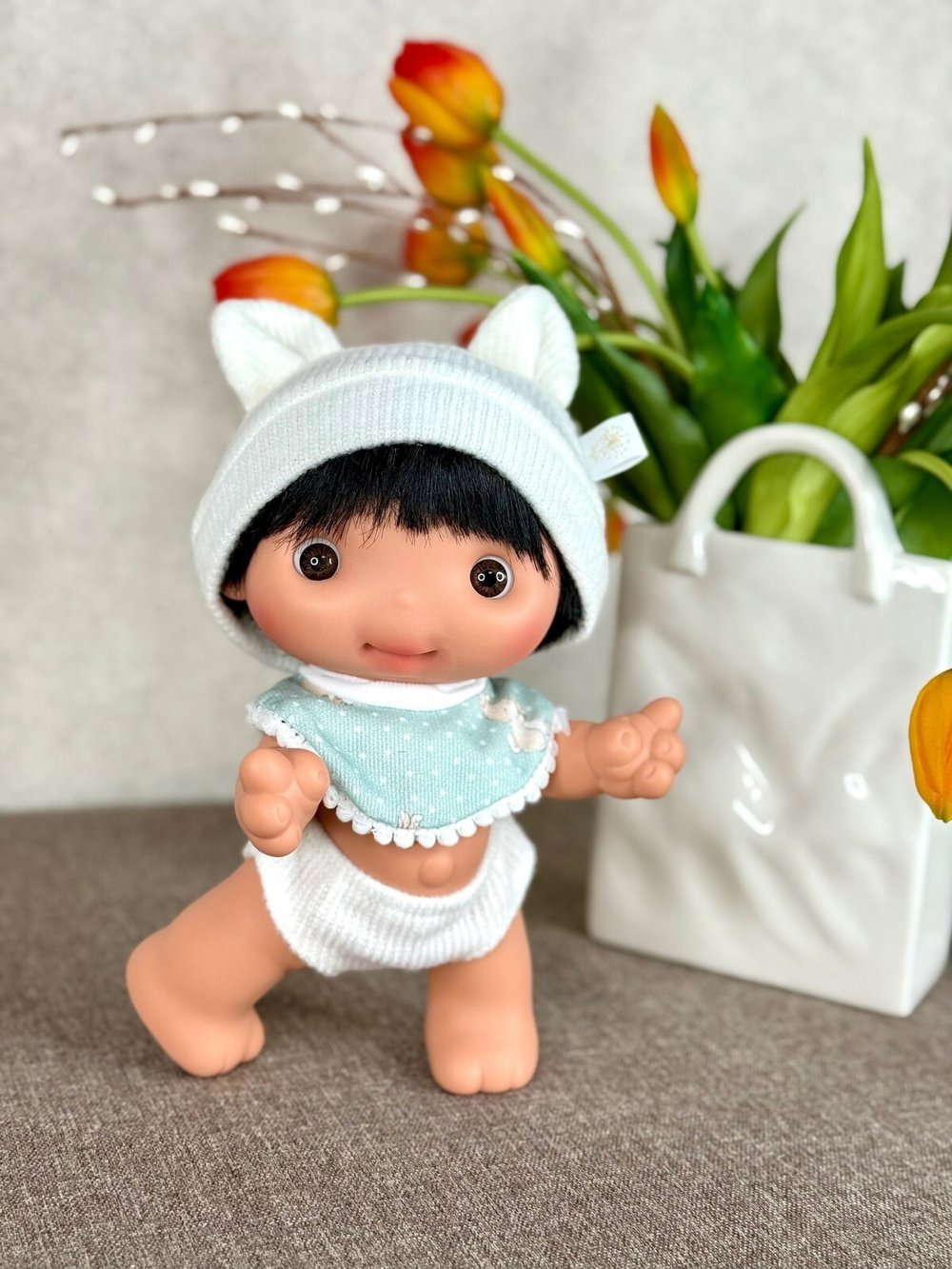 Кукла Пупс Marina and Pau 25 cм Piu (M1409K2)