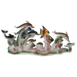 GAEM Фигурка декоративная "Морская композиция", L23 W9 H13 см, 4в.