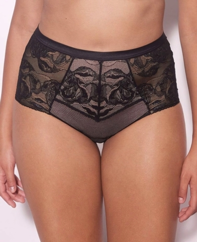 Трусики-слипы с завышенной линией талии Frozen Black (Размер: 46) (Цвет: черный)