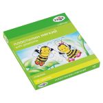 Пластилин 12 цветов Гамма Пчёлка, восковой, 180гр, со стеком, картон.упак.