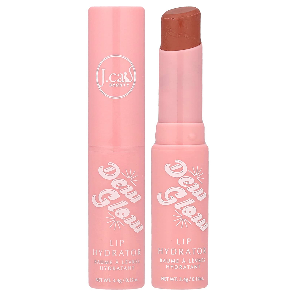 J.Cat Beauty, Dew Glow, увлажняющий крем для губ, DLB106, глазурь, 3,4 г (0,12 унции)