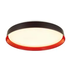 7710/EL COLOR SN 157 Светильник пластик/белый/красный LED 70Вт 3000-6000К D510 IP43 пульт ДУ TUNA RED