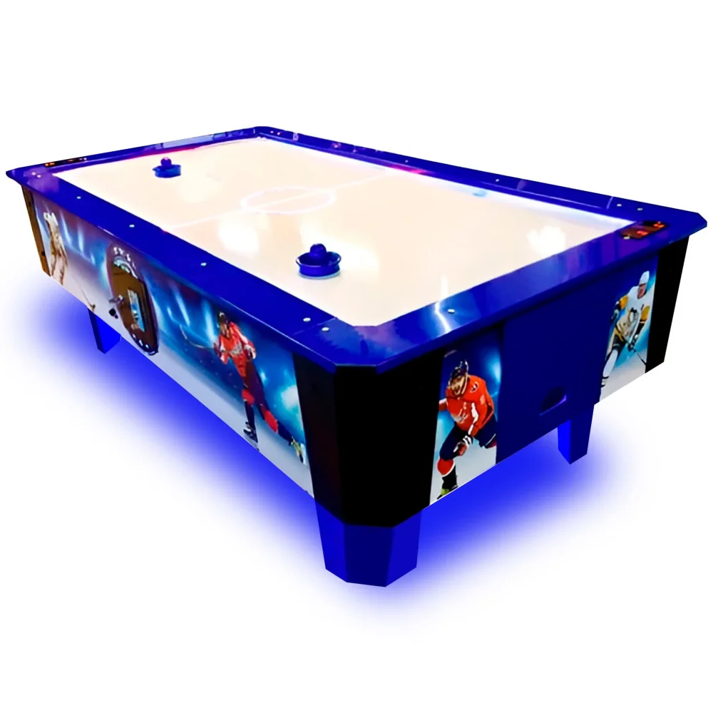 Аэрохоккей с подсветкой (220*120*75 см.)