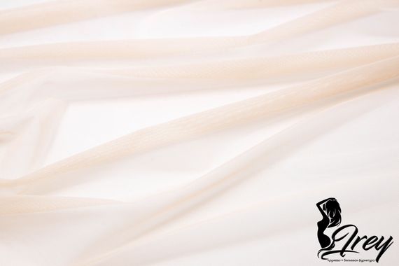 Сетка эластичная Lauma с эффектом голого тела оптом , телесный 126