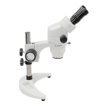 ALLTION ASM-0745TC – тринокулярный зуботехнический стереомикроскоп с плавным увеличением 7x-45x, на мобильной подставке | Alltion (Китай)
