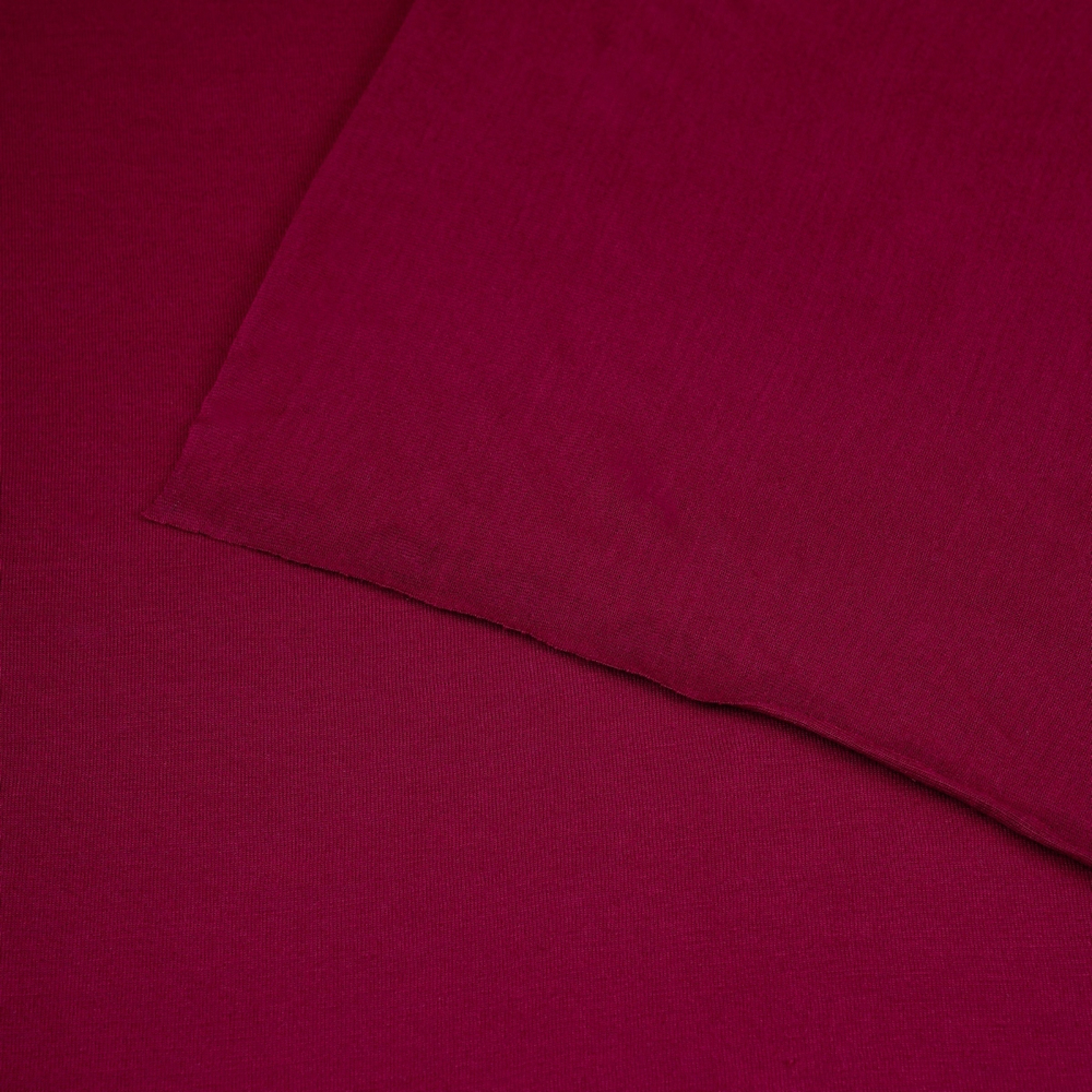 Кулирная гладь, 100% Вис(бамбук), 165 гр/м2, т.бордовый (1616)