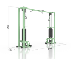 Кроссовер на основе многофункциональной блочной рамы IK14 черный