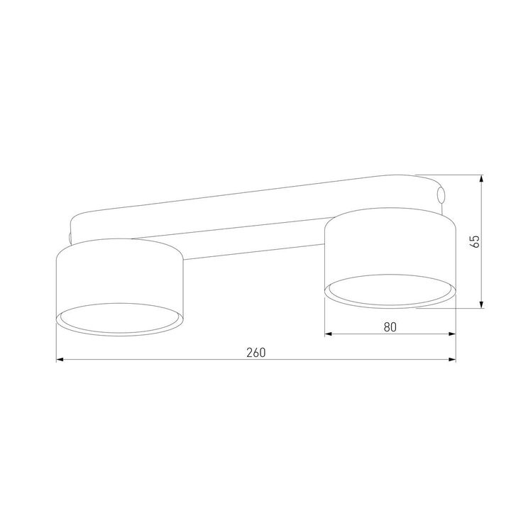 Потолочная люстра TK Lighting 3391 Space White