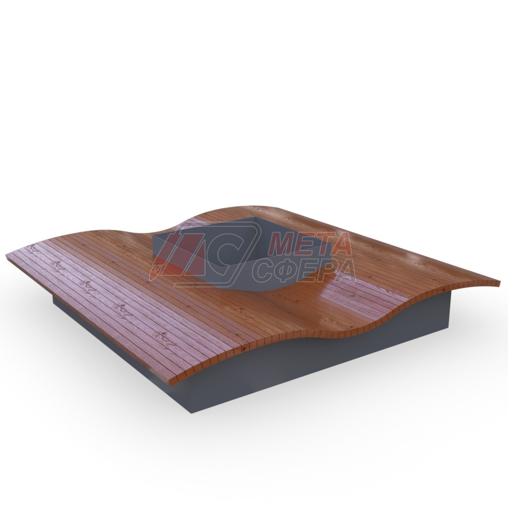 Скамья-вазон Куади