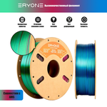 Пластик Eryone Silk PLA Tri-Color 1.75mm, 1KG/roll Red & Blue & Green