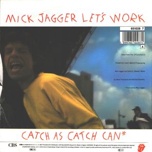 Mick Jagger / Let's Work (7" Vinyl Single)