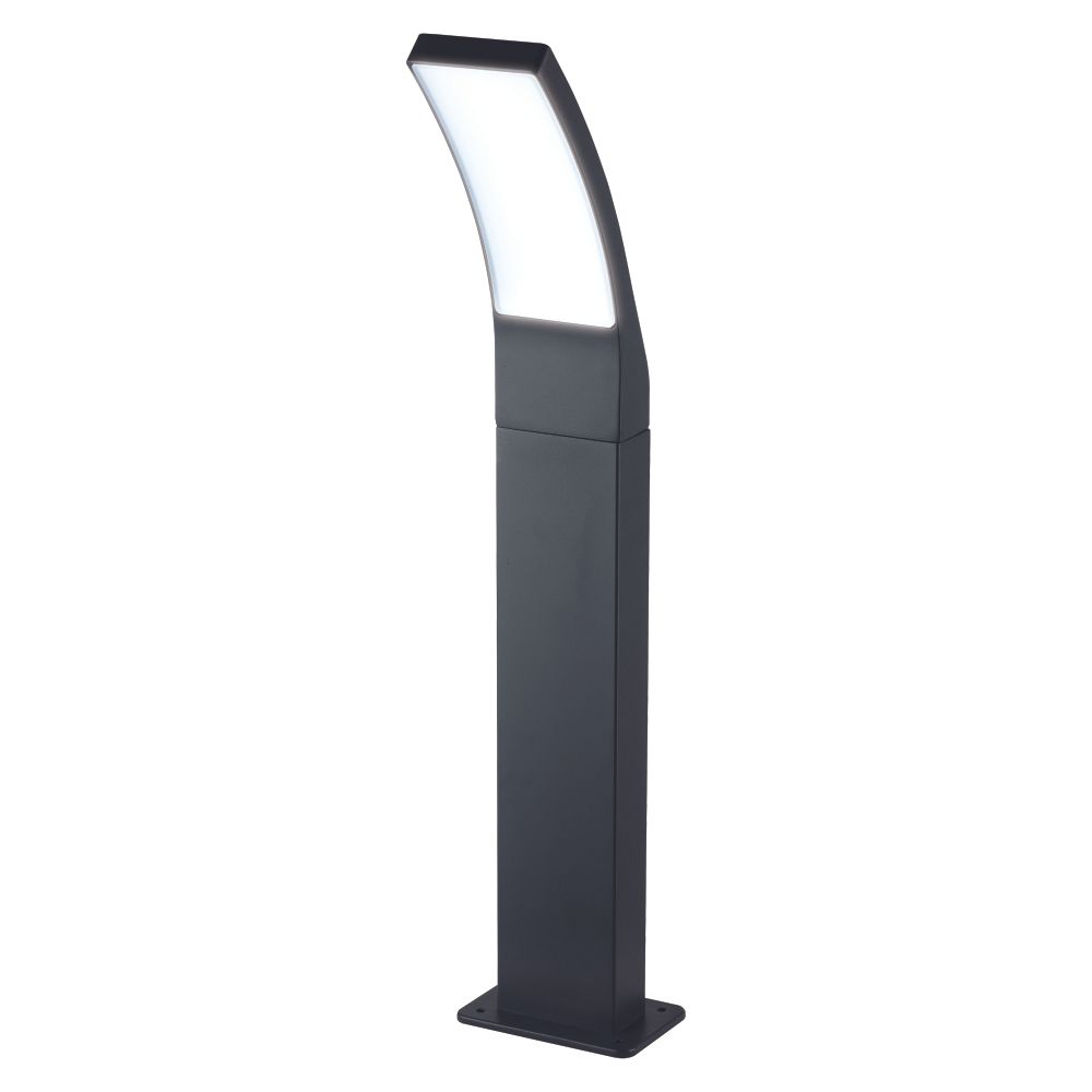 ULU-T70A-12W-4000K IP65 BLACK Светильник светодиодный уличный. Архитектурный напольный. Белый свет 4000K. Корпус черный. TM Uniel