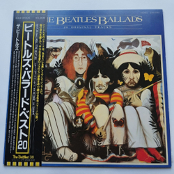 Винтажная виниловая пластинка LP The Beatles Ballads (20 Tracks) (Japan 1980) (Obi) Norwegian Wood