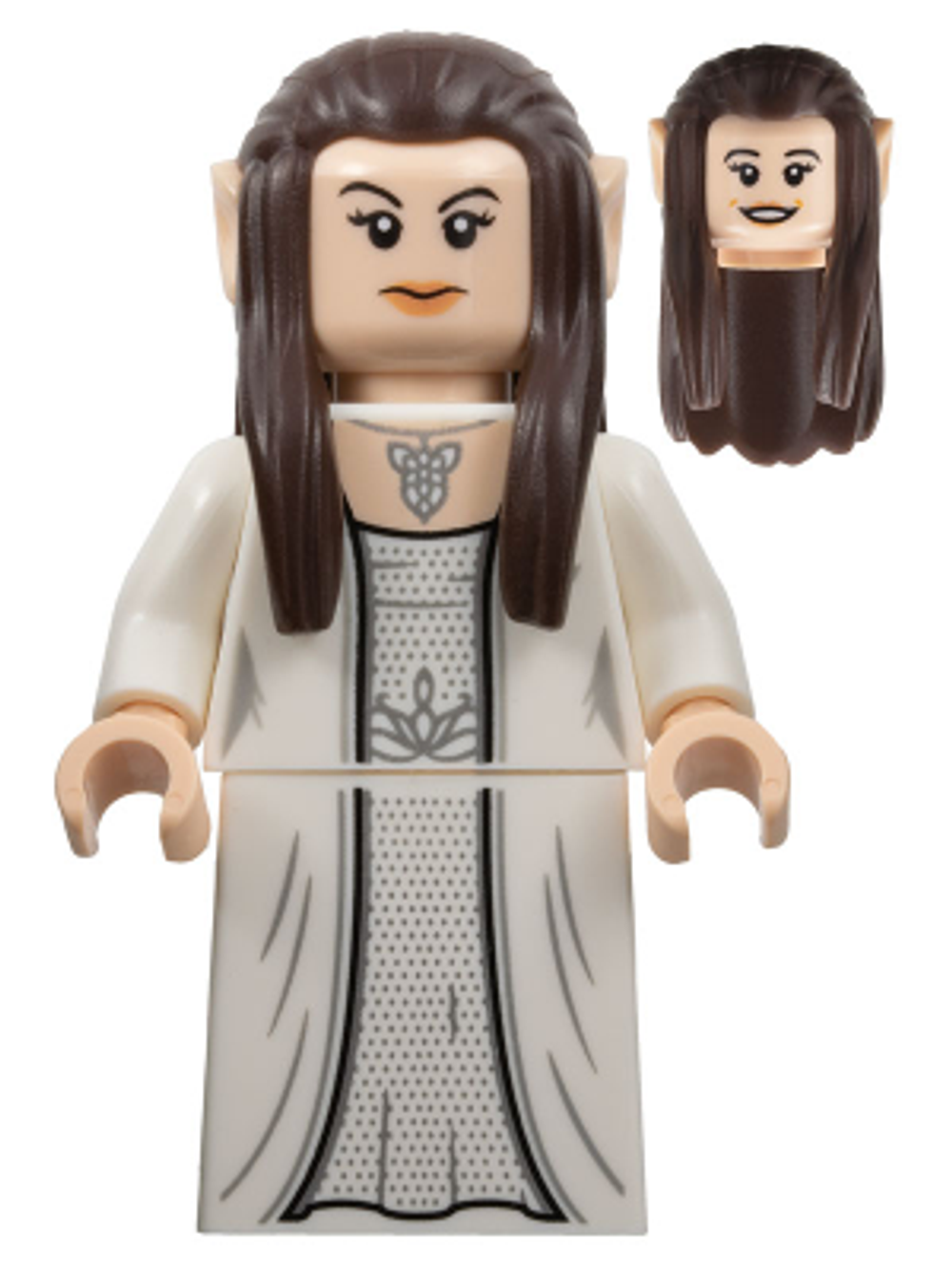 Минифигурка LEGO lor121 Арвен - Белое Платье