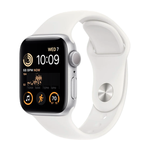 Умные часы Apple Watch SE (2022) GPS, 40mm, Aluminium Case with Sport Band S/M, Silver (Серебристый)